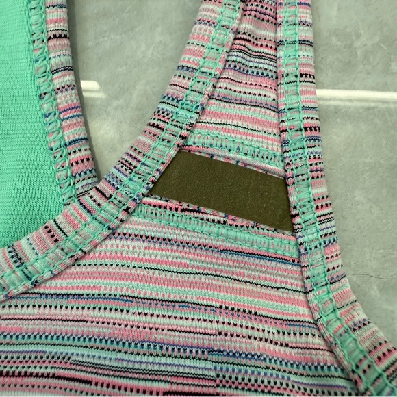 Women’s Lululemon Sweaty Or Not Sports Bra II Strappy Reflective Size 4 - Picture 6 of 16